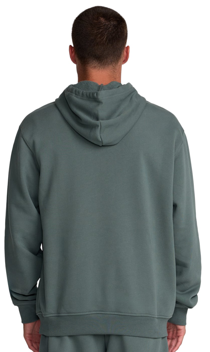 RVCA VA Essential Pullover Hoody - Balsam Green – back view