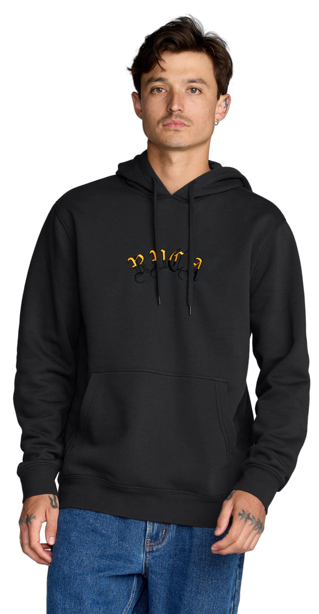 RVCA Olde RVCA Hoodie - Pirate Black