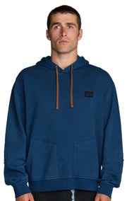 RVCA X Clay Men's Pullover Hoodie - Dark Denim