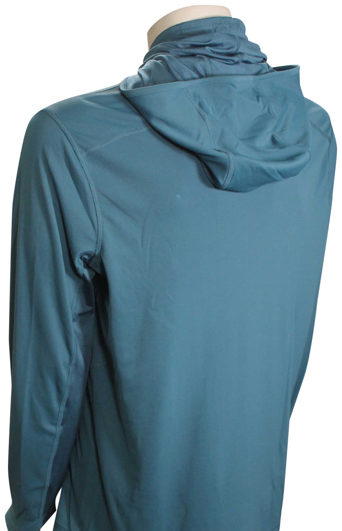 Under Armour Iso-Chill Hook Gaiter Hoody - Static Blue / Still Water – back view