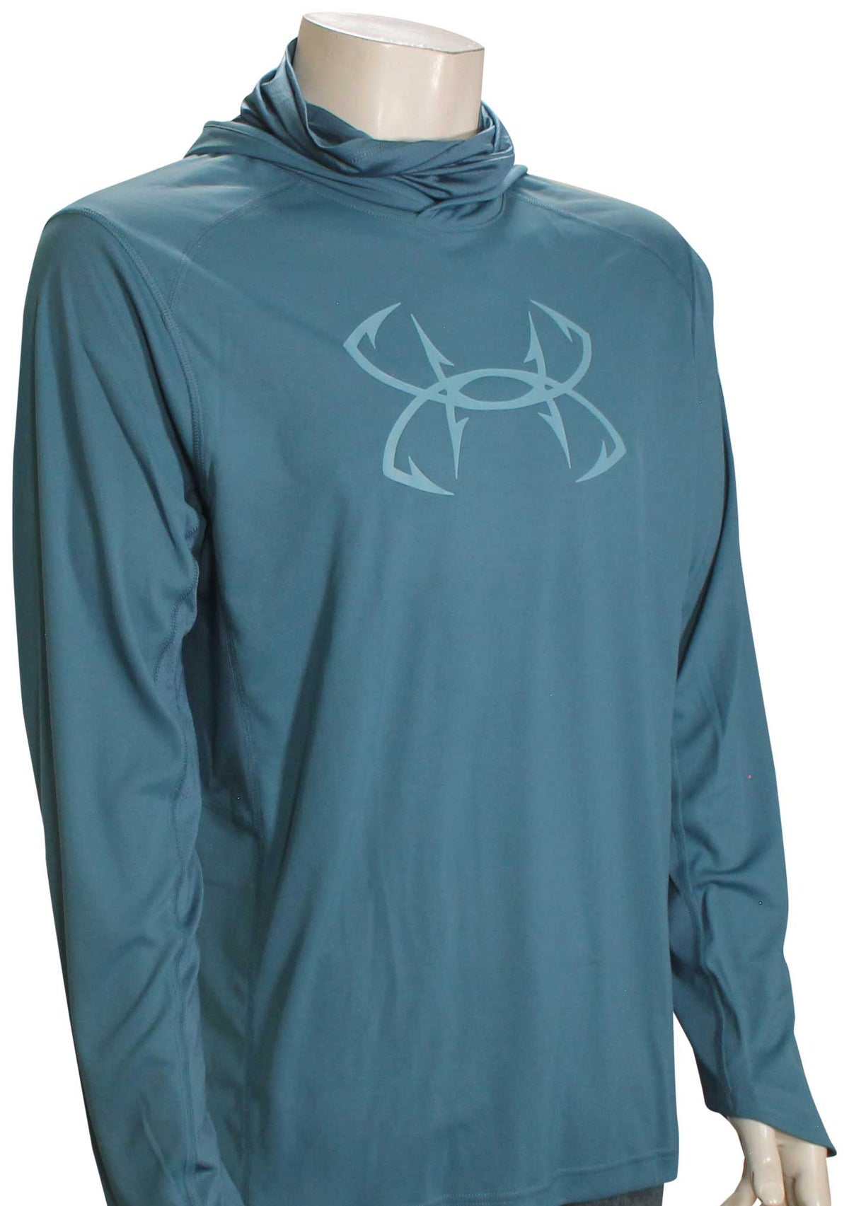 Under Armour Iso-Chill Hook Gaiter Hoody - Static Blue / Still Water