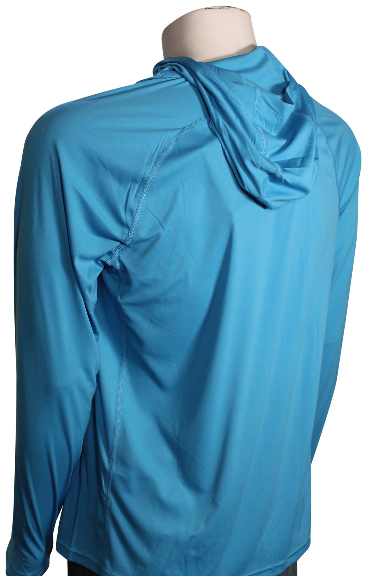 Under Armour UA Fish Elite Hoody - Ether Blue – back view