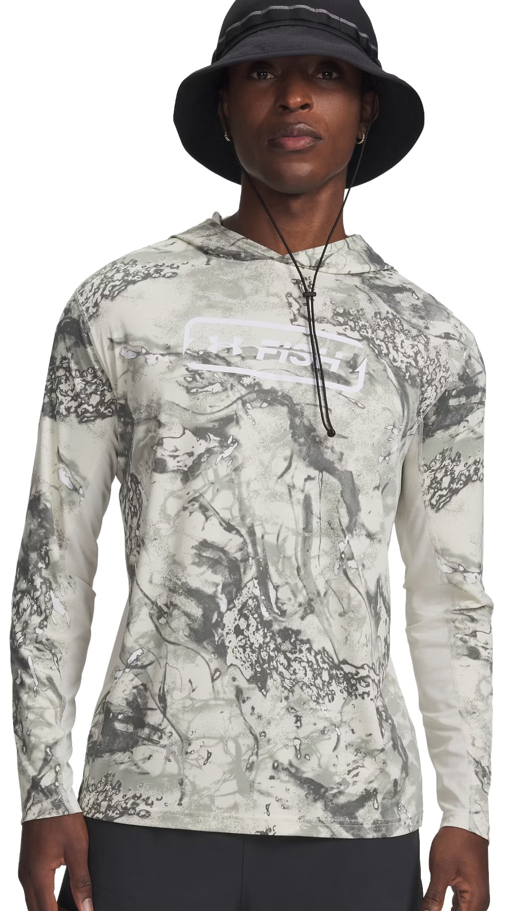 Under Armour UA Fish Pro Camo Men's Hoody - Clay Green / White