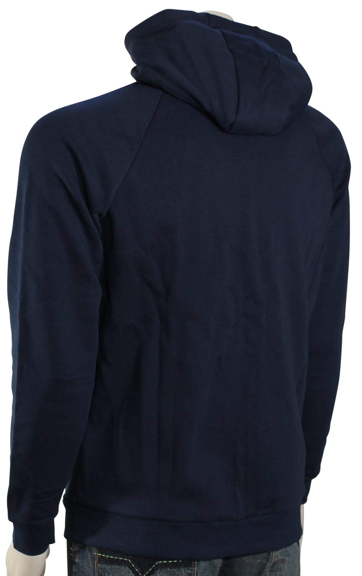 Under Armour Rival Zip Hoody - Academy / Black – back view
