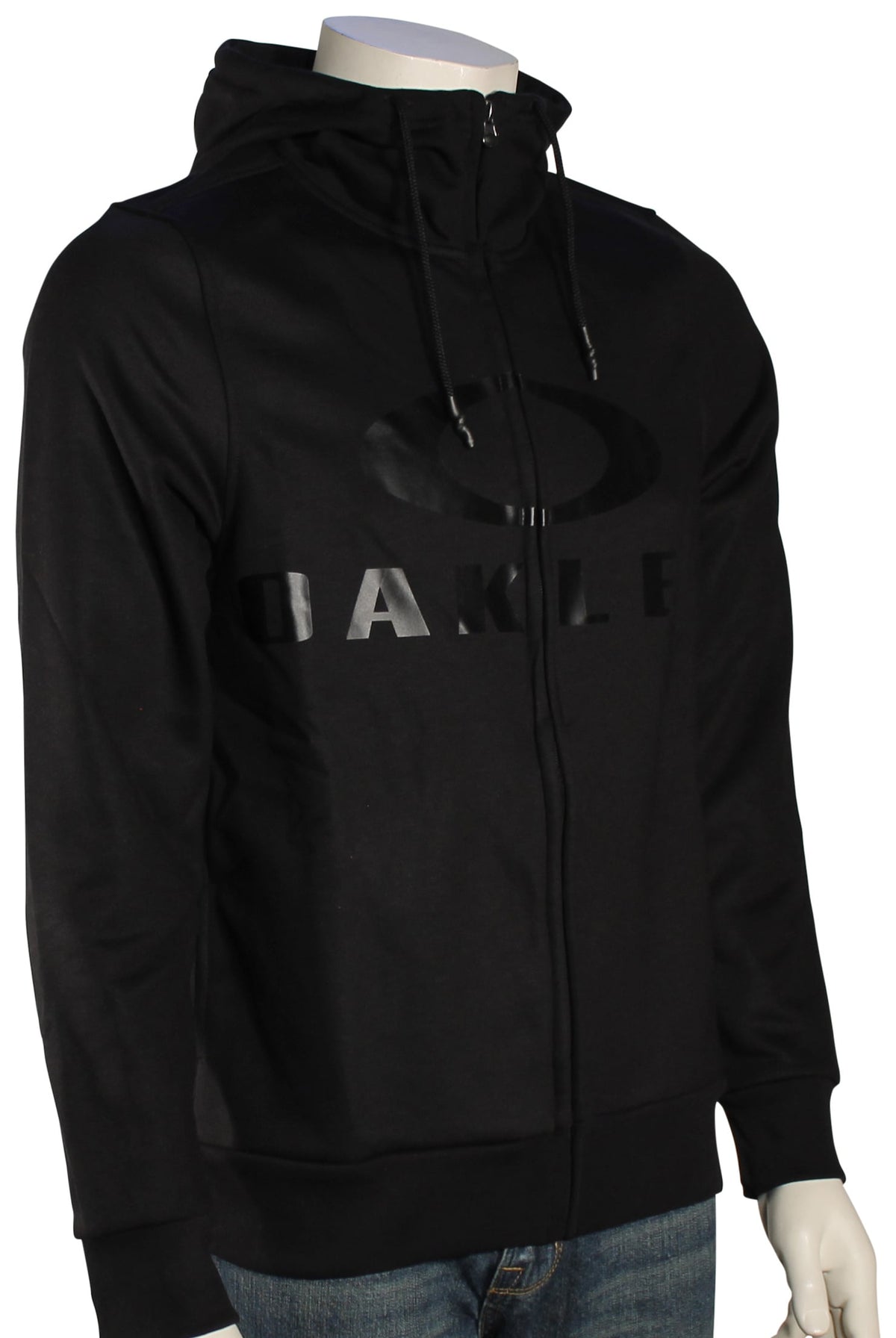 Oakley Bark Full Zip Hoody - Blackout