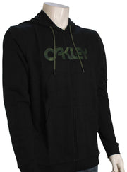 Oakley Teddy Full Zip Hoody - Black / Core Camo, front view