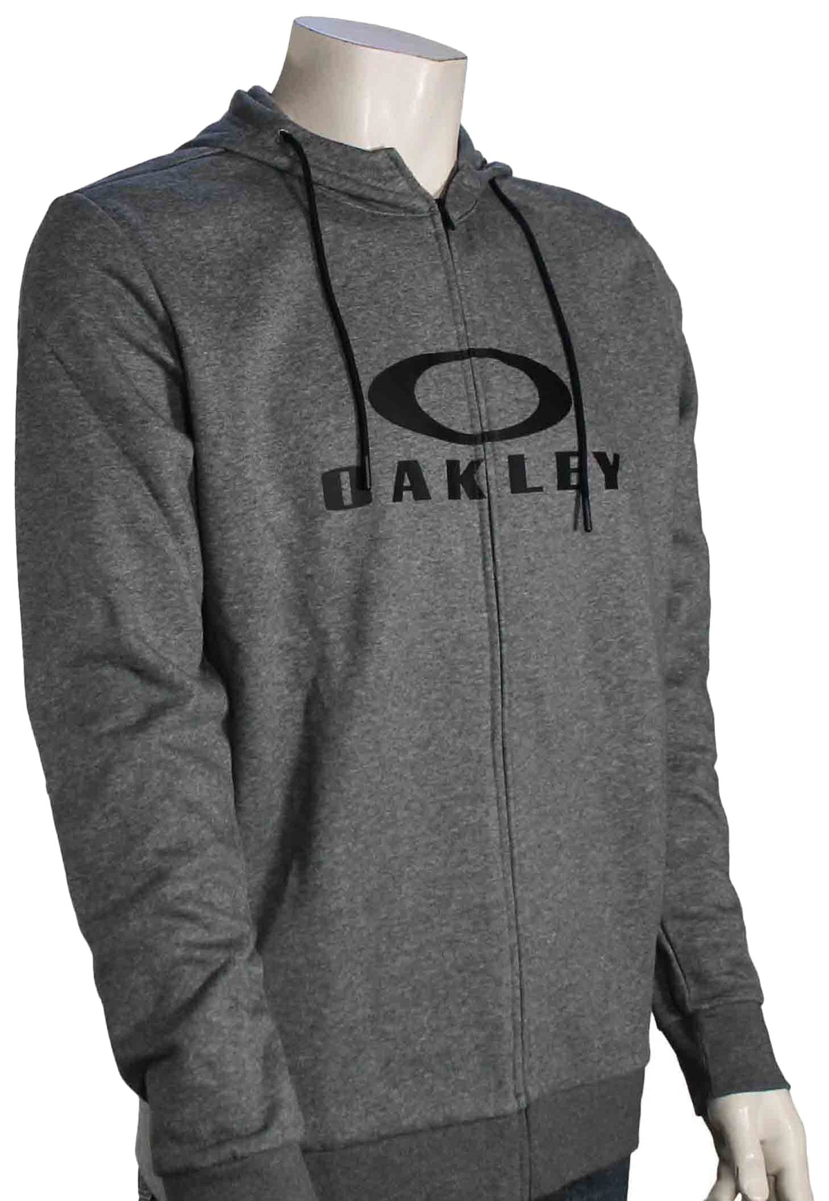 Oakley Bark Full Zip Hoody - New Athletic Grey