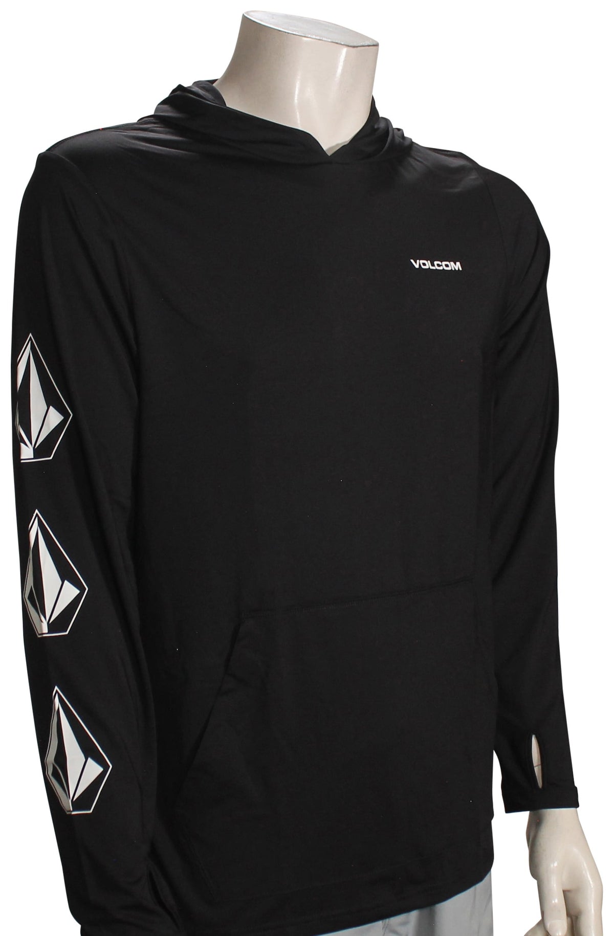 Volcom Iconic Stone Pullover Surf Hoody - Classic Black