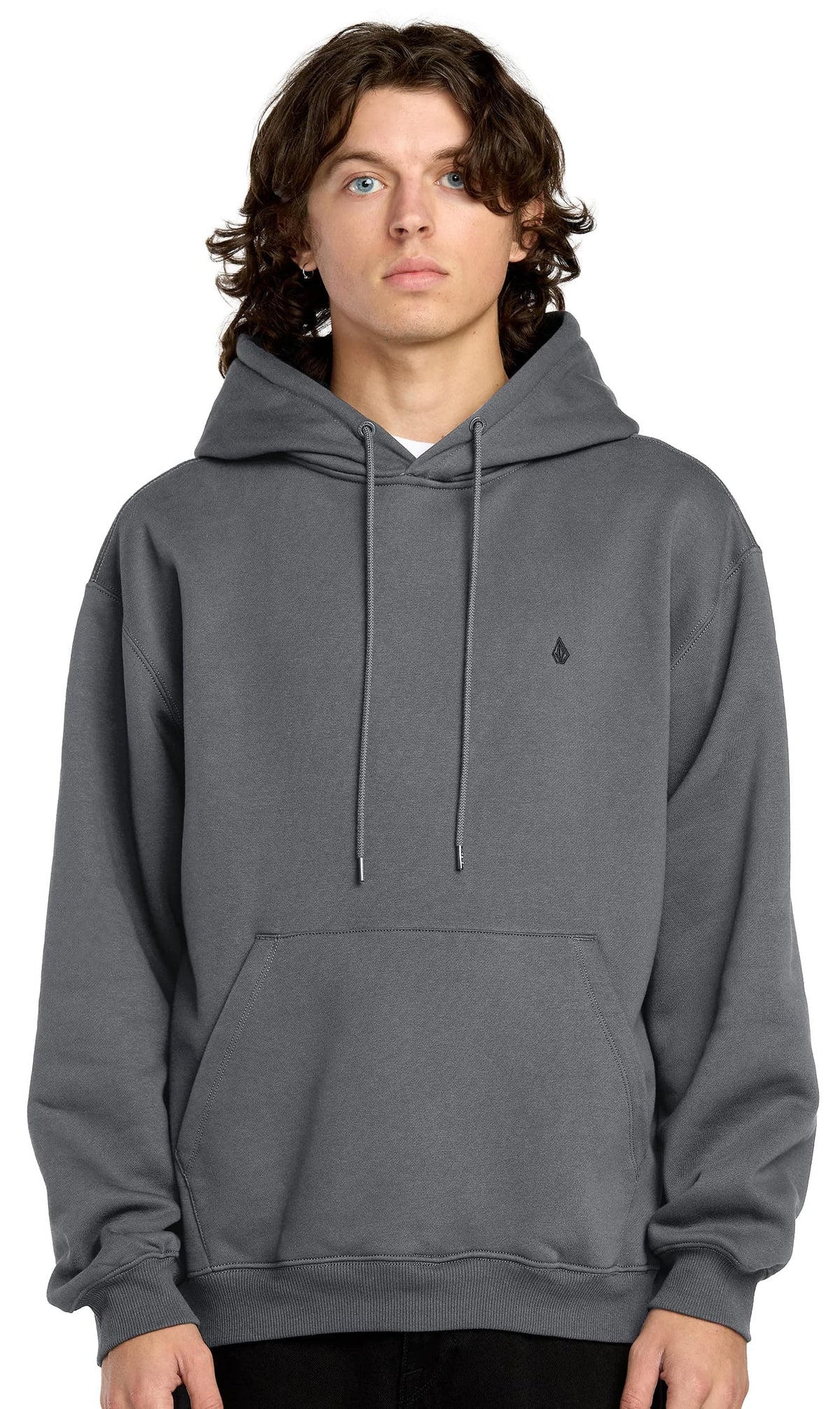 Volcom Single Stone Pullover Hoody - Asphalt Black