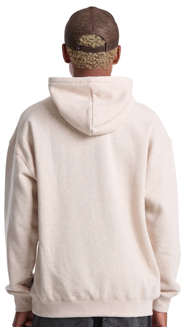 Volcom Stone Men's Pullover Hoody - Dust Heather – back view