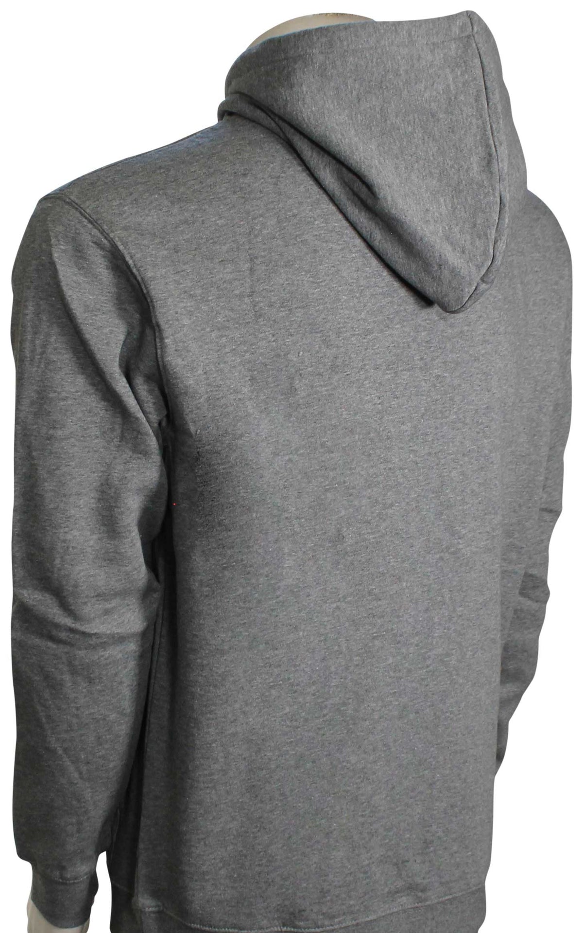 DC Riot Pullover Hoody - Medium Grey Heather – back view