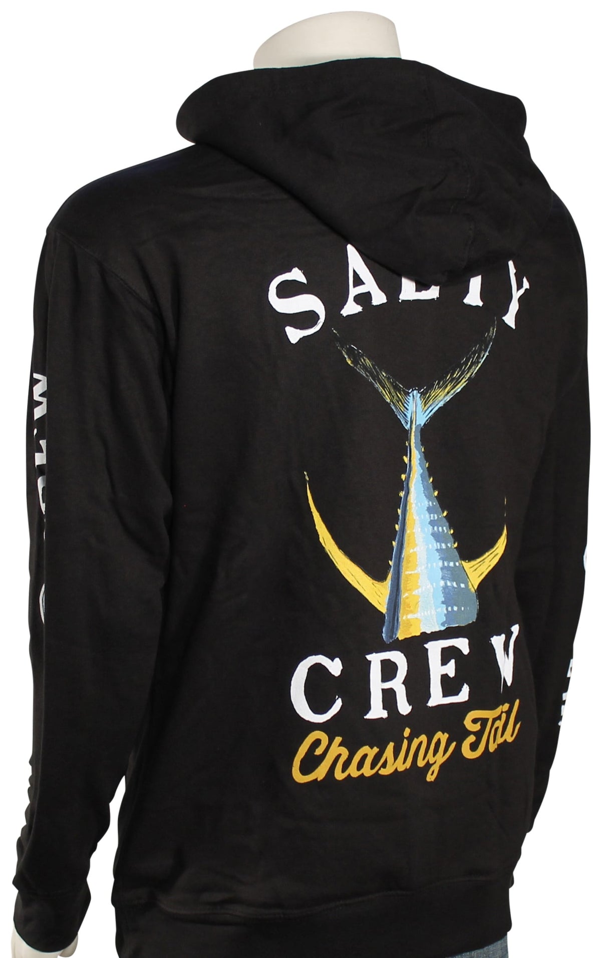 Salty Crew Tailed Pullover Hoody - Black – back view