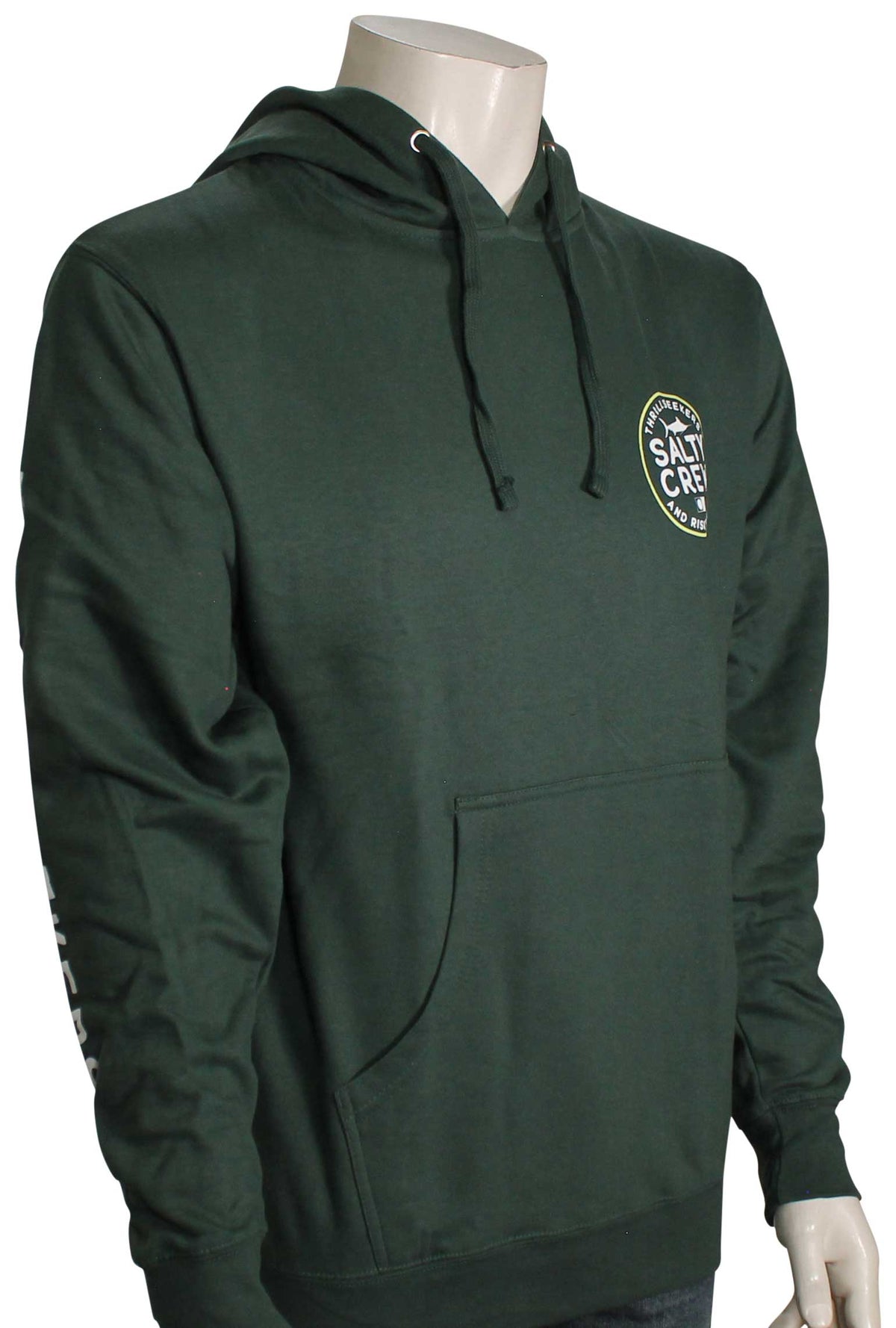 Salty Crew First Mate Fleece Pullover Hoody - Alpine, front view