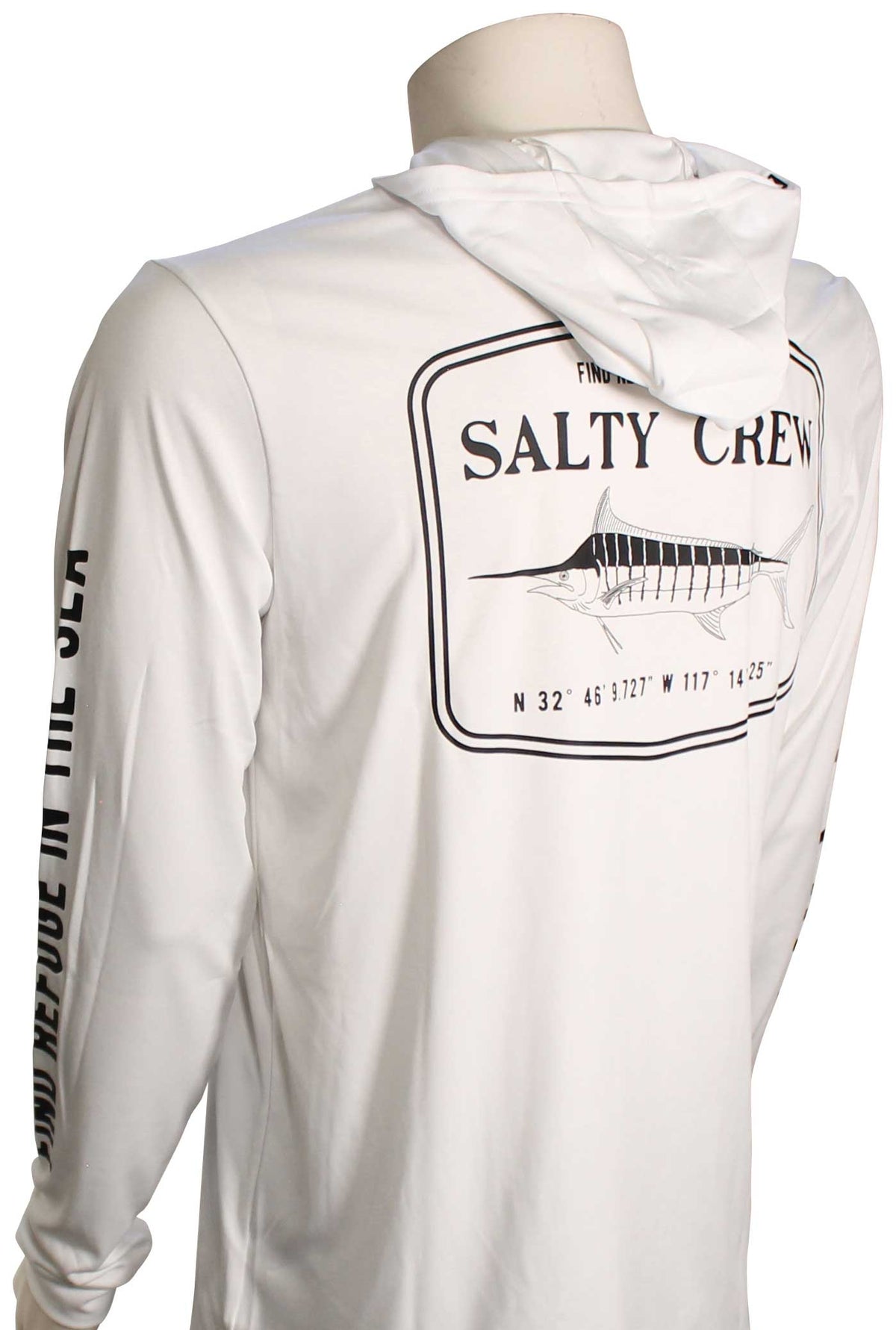 Salty Crew Stealth Surf Hoody - White