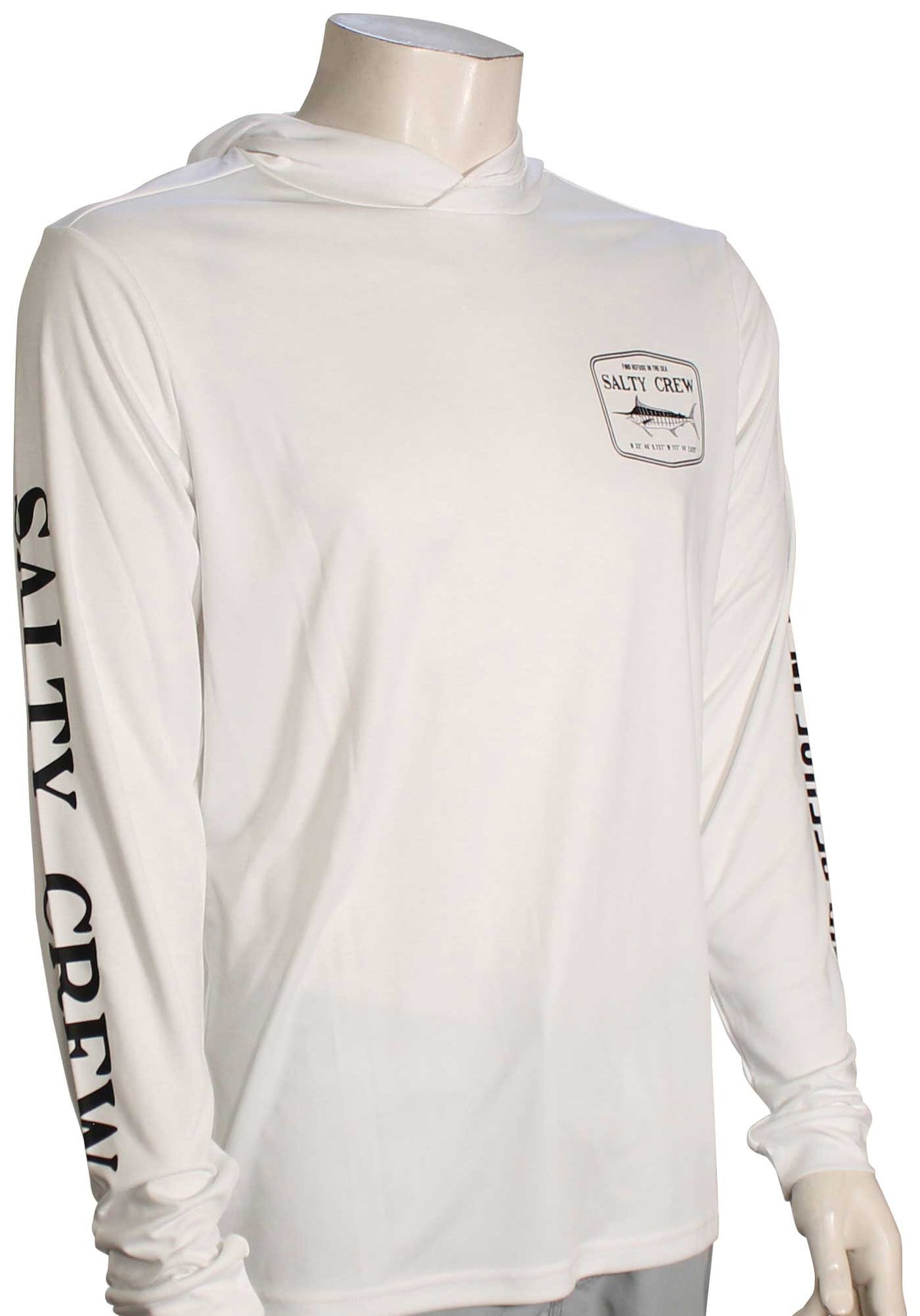 Salty Crew Stealth Surf Hoody - White