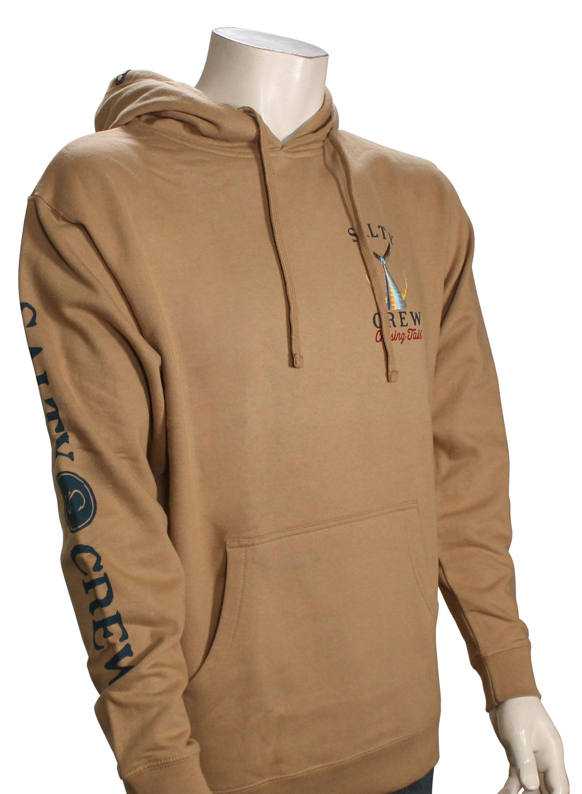 Salty Crew Tailed Fleece Pullover Hoody - Sandstone 2