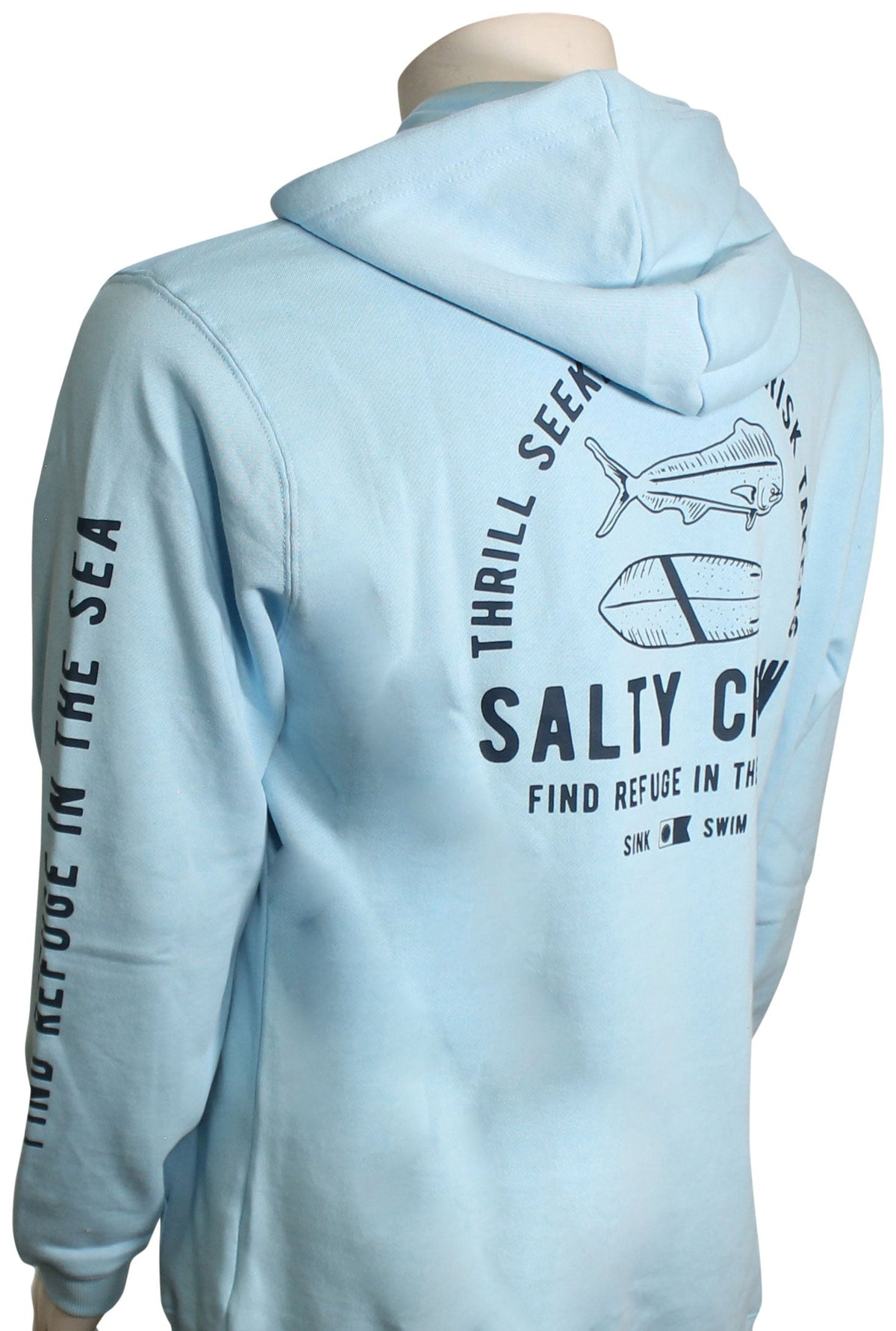 Salty Crew Lateral Line Fleece Hoody - Blue