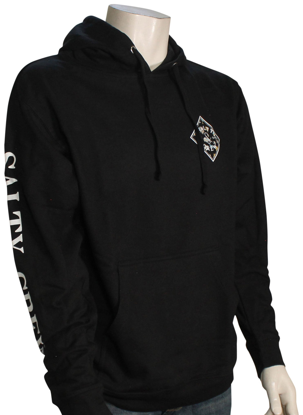 Salty Crew Tippet Shores Fill Fleece Pullover Hoody - Black
