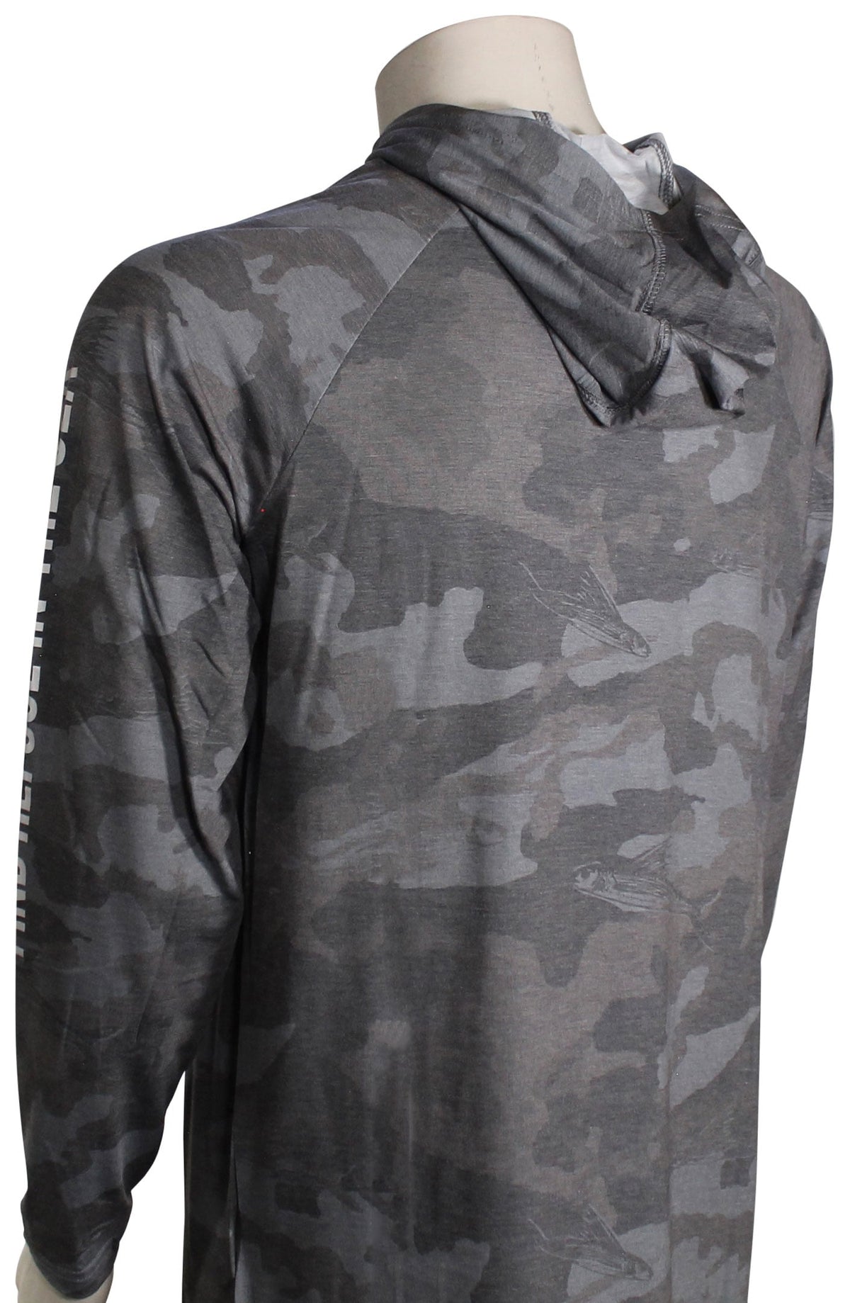 Salty Crew Mariner Surf Hoody - Black Camo – back view