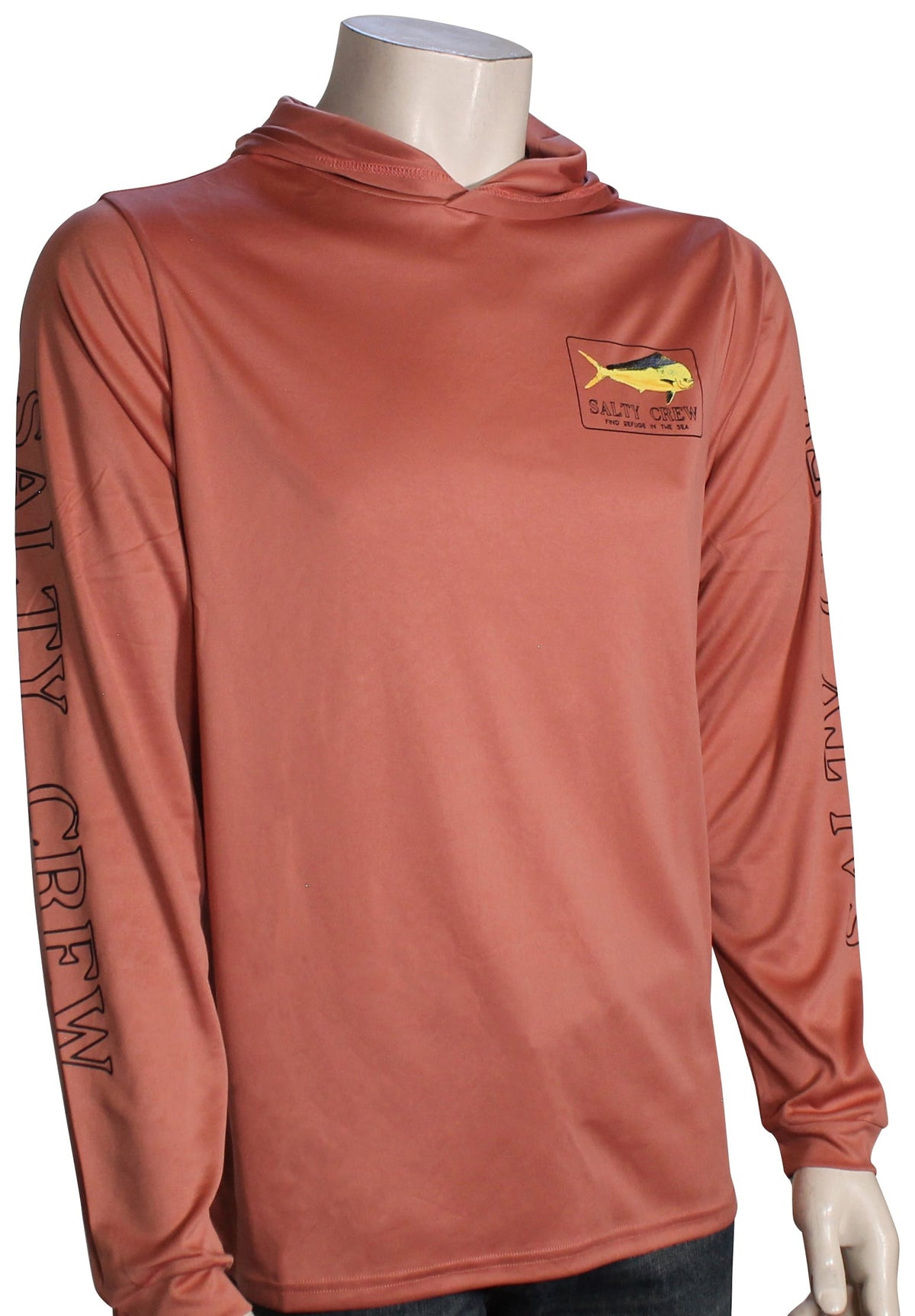 Salty Crew Golden Mahi Surf Hoody - Coral