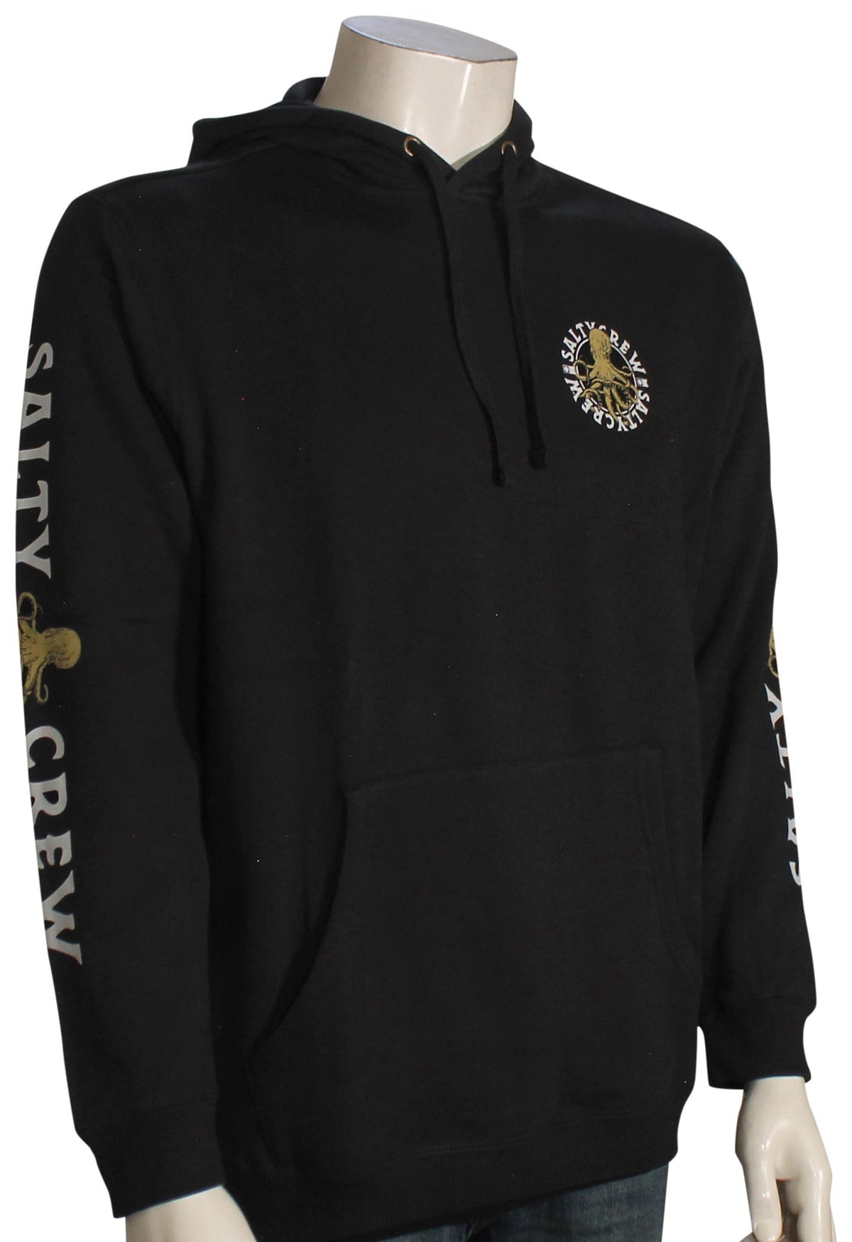 Salty Crew Tentacles Fleece Pullover Hoody - Black