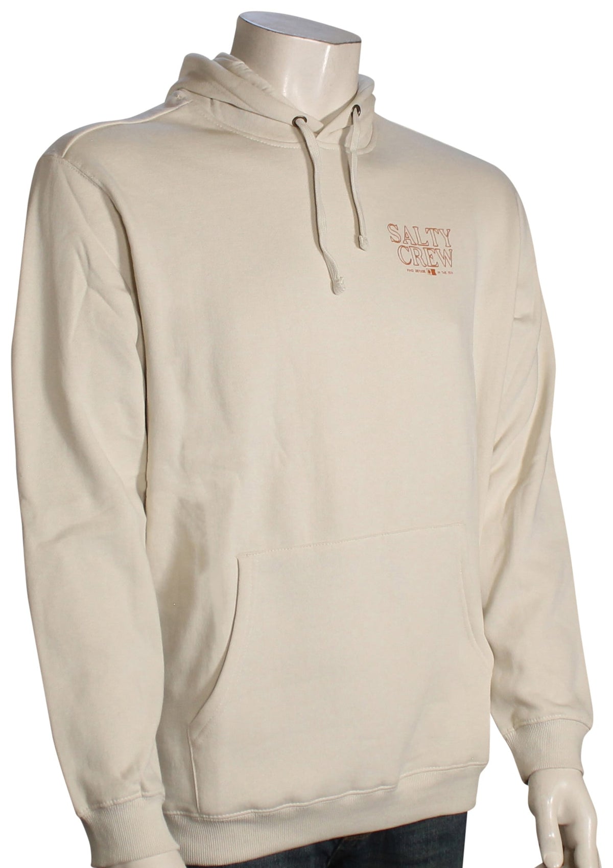 Salty Crew Brother Bruce Fleece Pullover Hoody - Bone