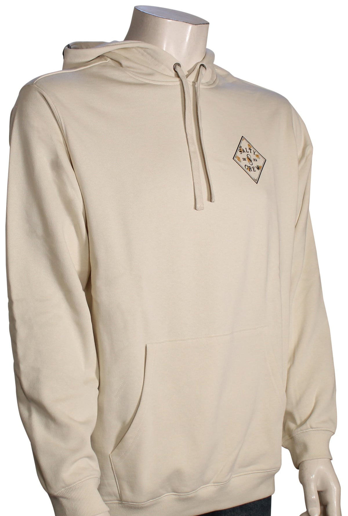 Salty Crew Tippet Fill Fleece Pullover Hoody - Original Bone