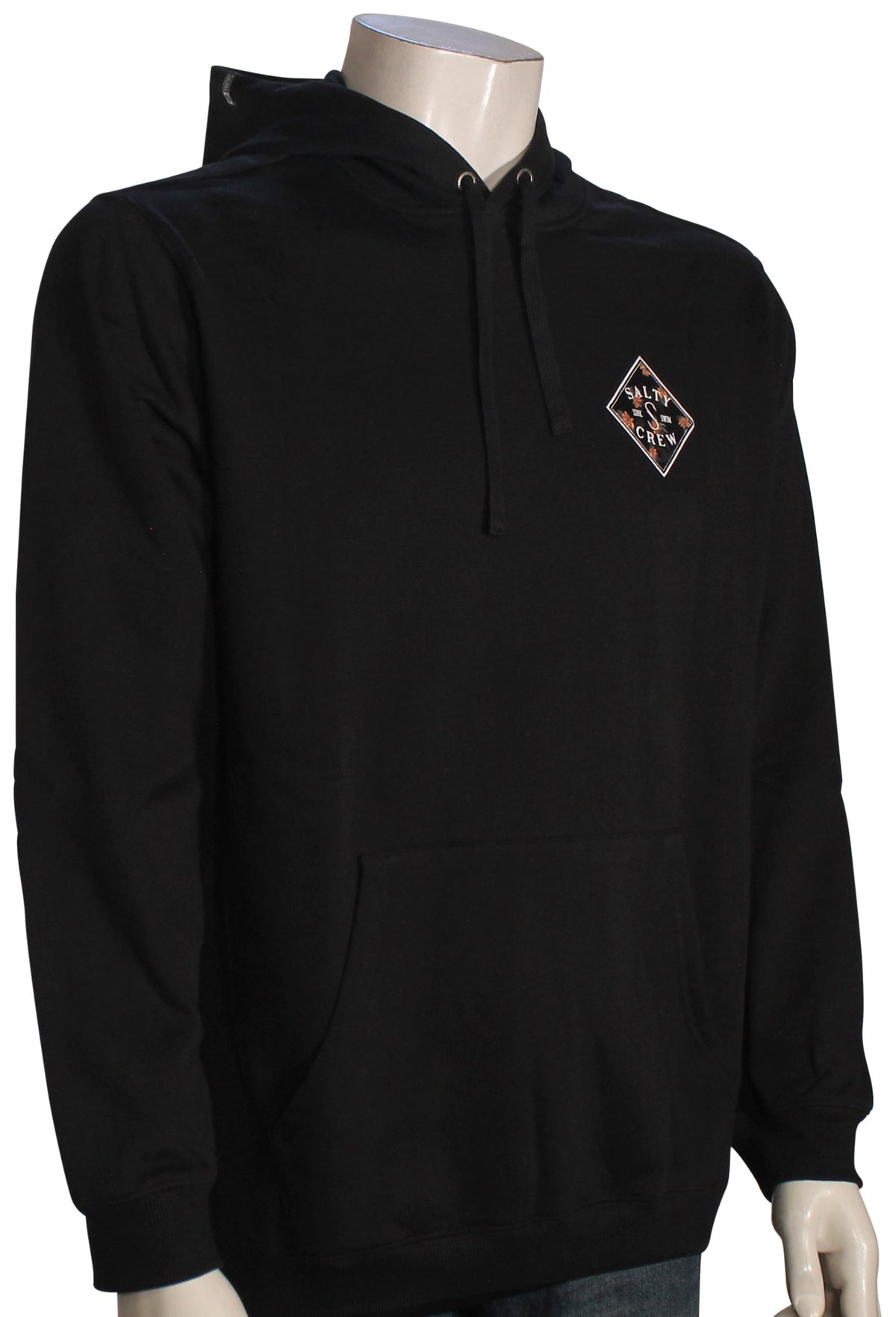 Salty Crew Tippet Fill Fleece Pullover Hoody - Classic Black