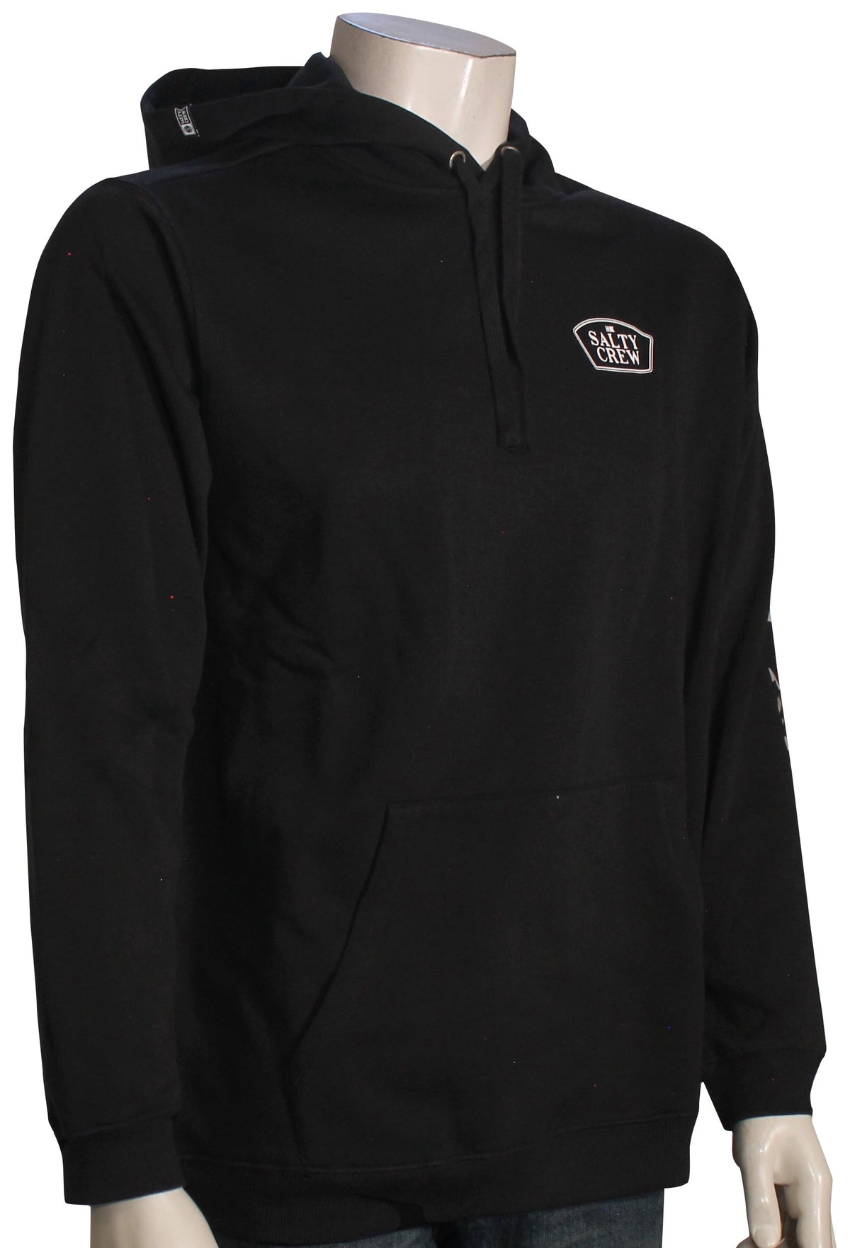 Salty Crew Filler Up Fleece Pullover Hoody - Black