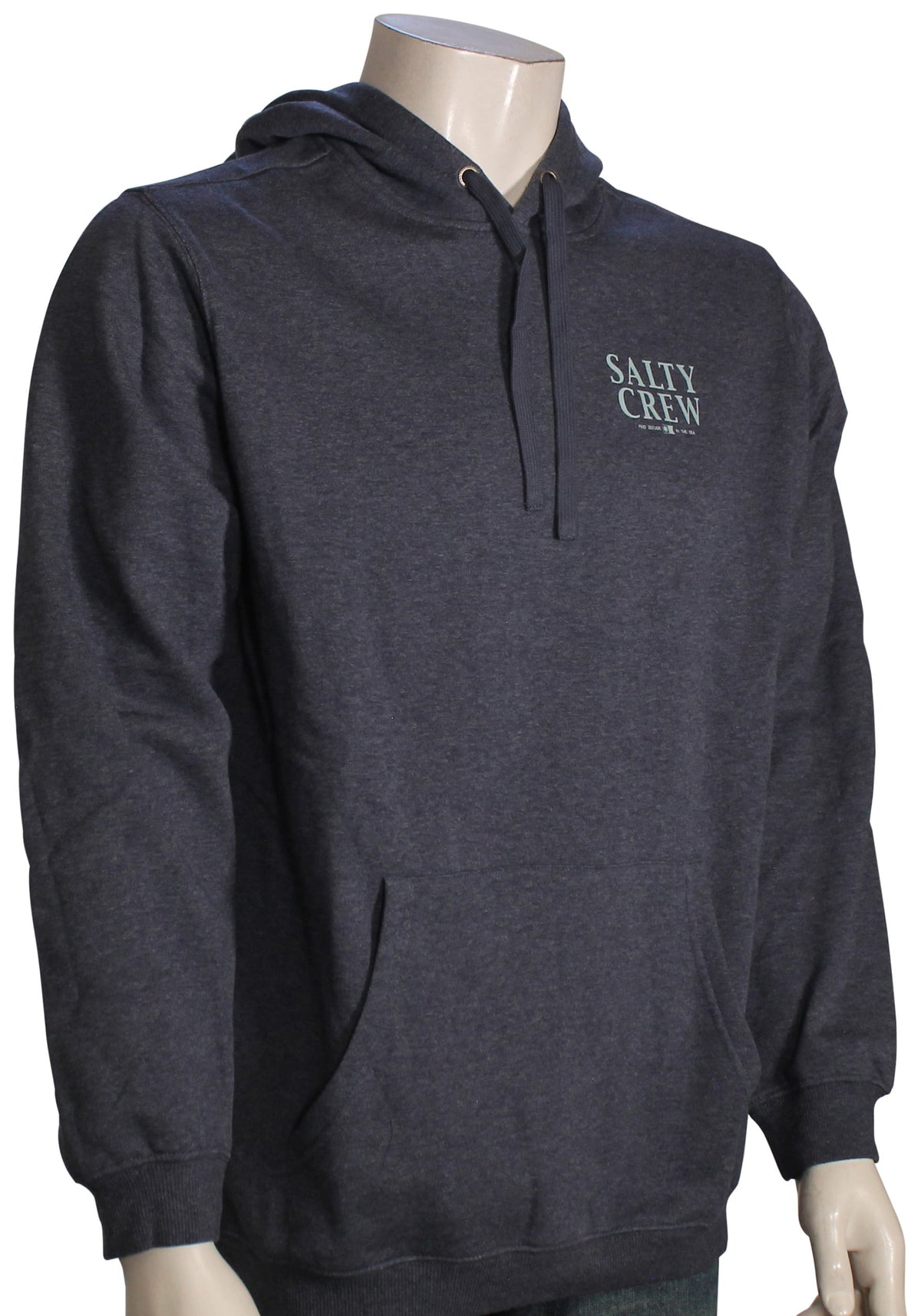 Salty Crew Yellowfin Fleece Pullover Hoody - Navy Heather