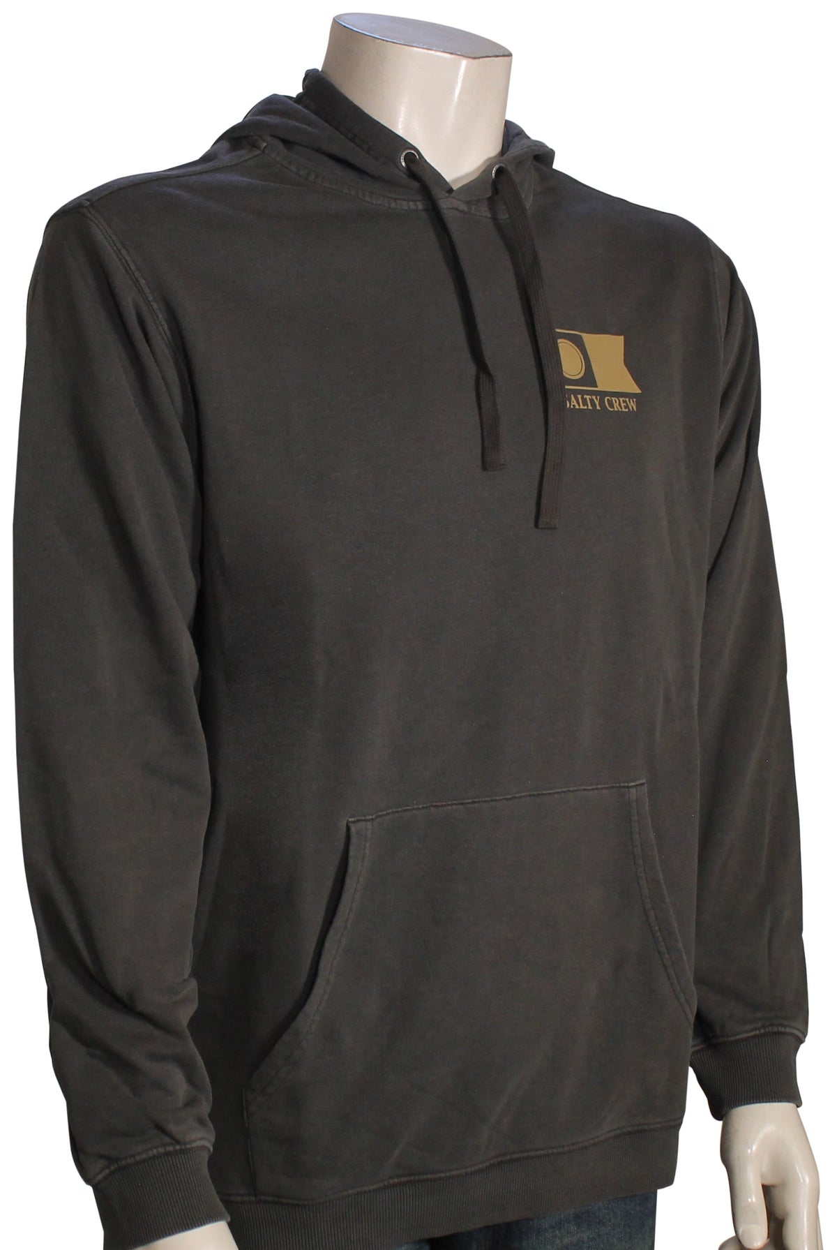Salty Crew Flagship Fleece Pullover Hoody - Coal