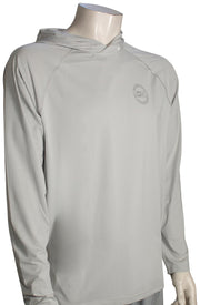 Salty Crew Apex Perforated Surf Hoody - Gray