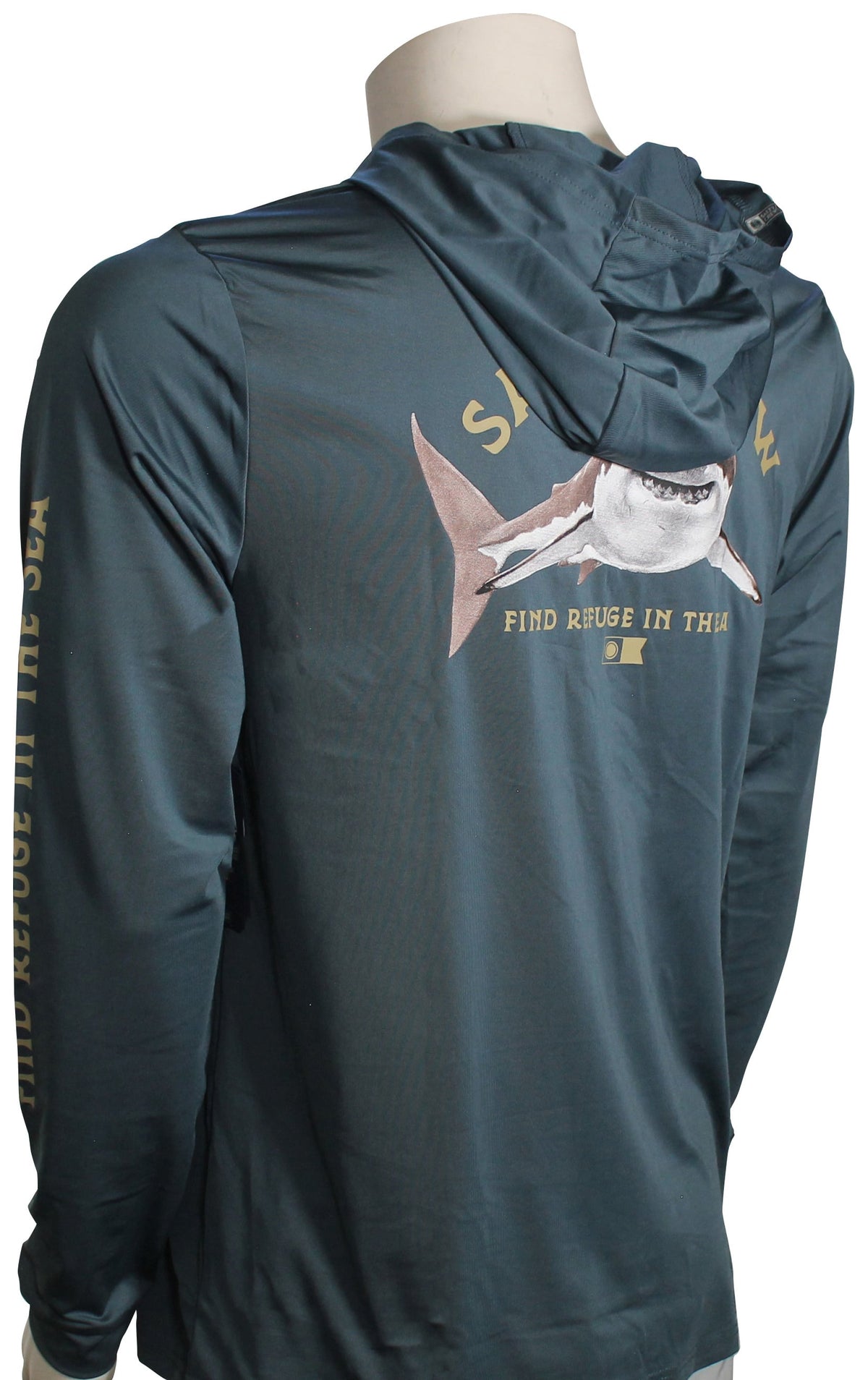 Salty Crew Lurking Surf Hoody - Bluefin – back view