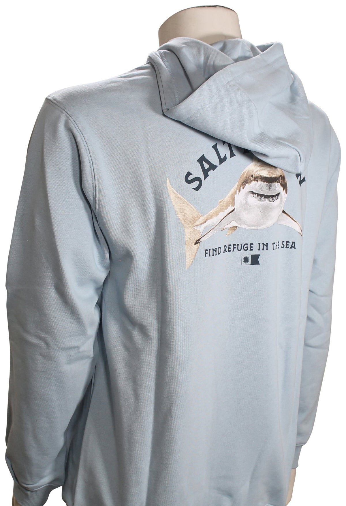 Salty Crew Lurking Surf Hoody - Blue Fog – back view