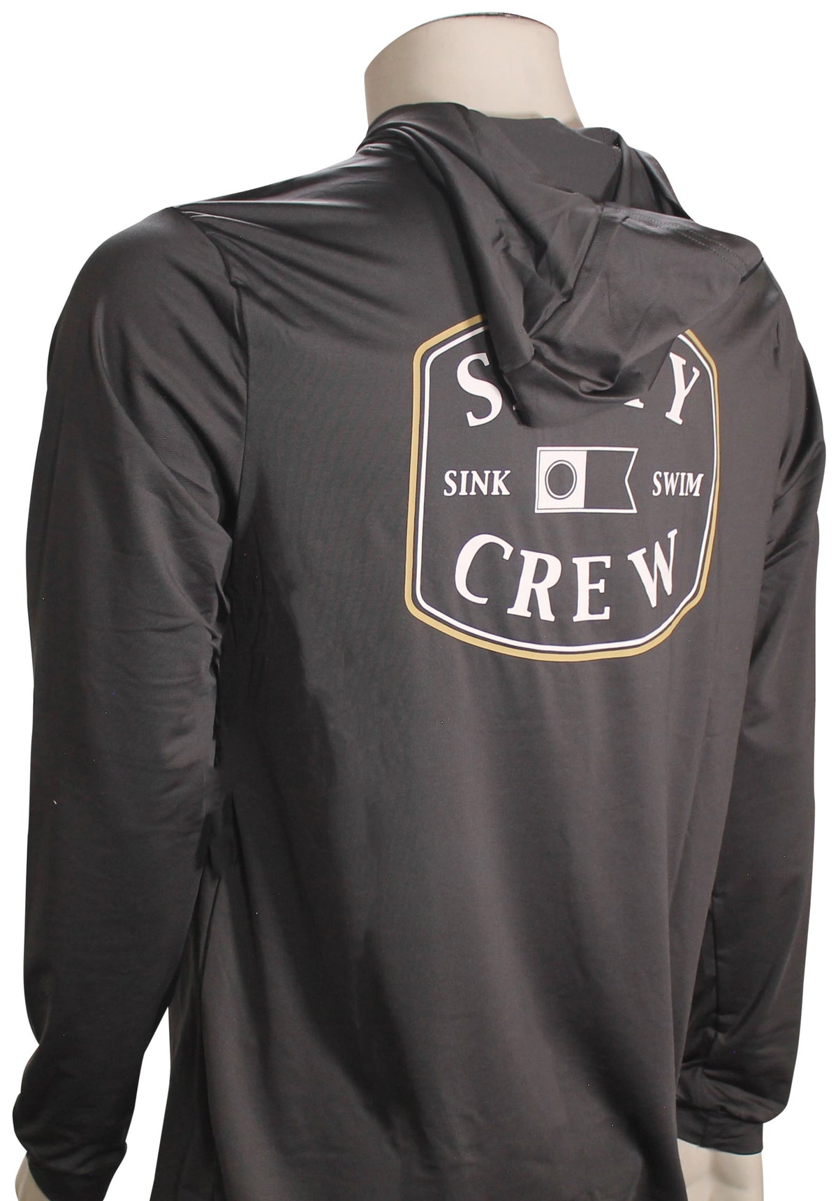 Salty Crew Capitals Surf Hoody - Charcoal – back view