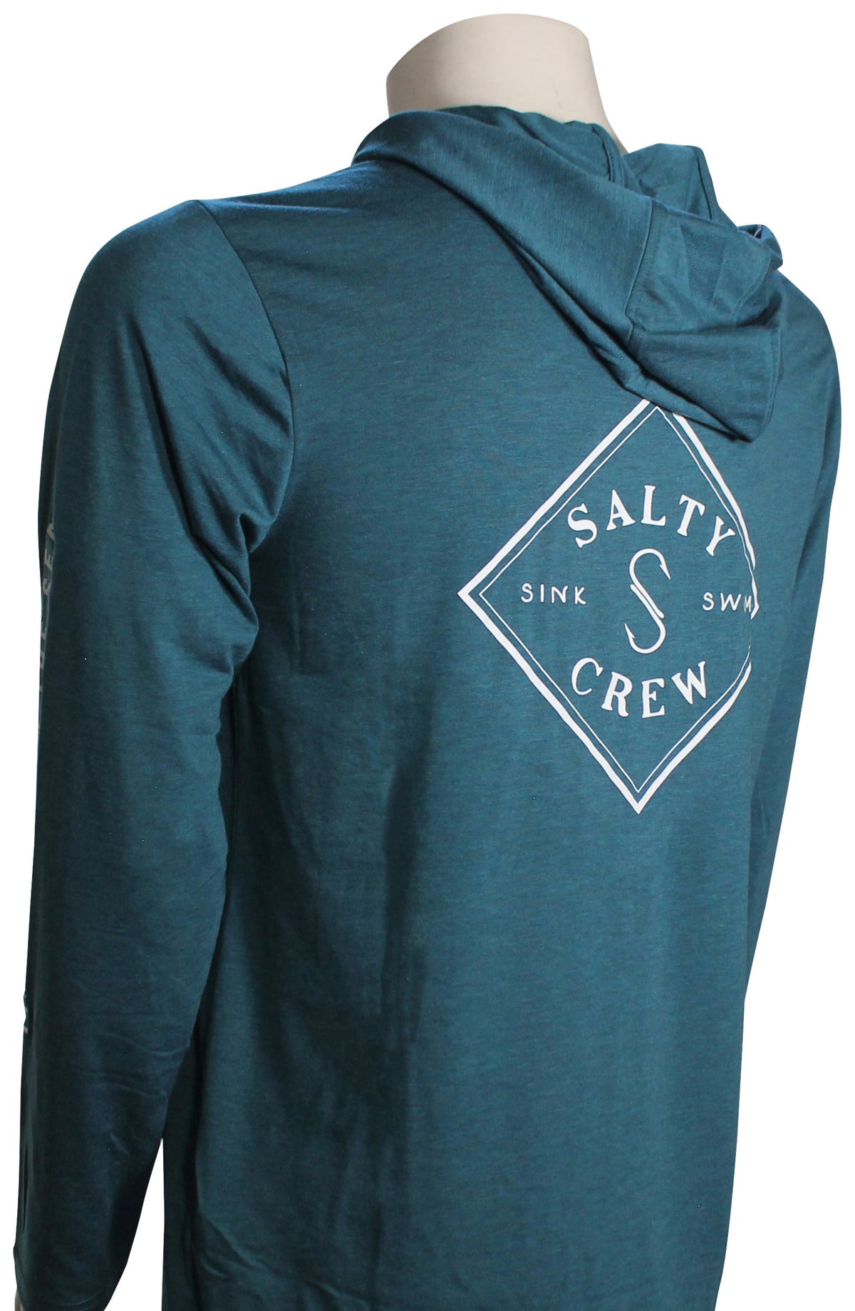 Salty Crew Tippet Tech Pullover Hoody - Hydro – back view