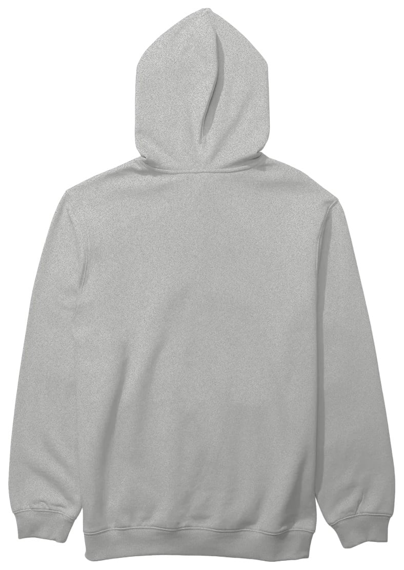 Salty Crew Refuge Fleece Pullover Hoody - Athletic Heather – back view