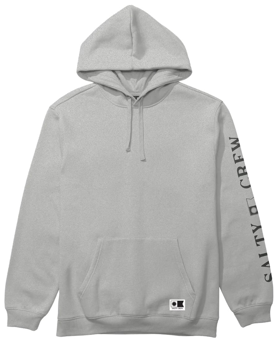 Salty Crew Refuge Fleece Pullover Hoody - Athletic Heather