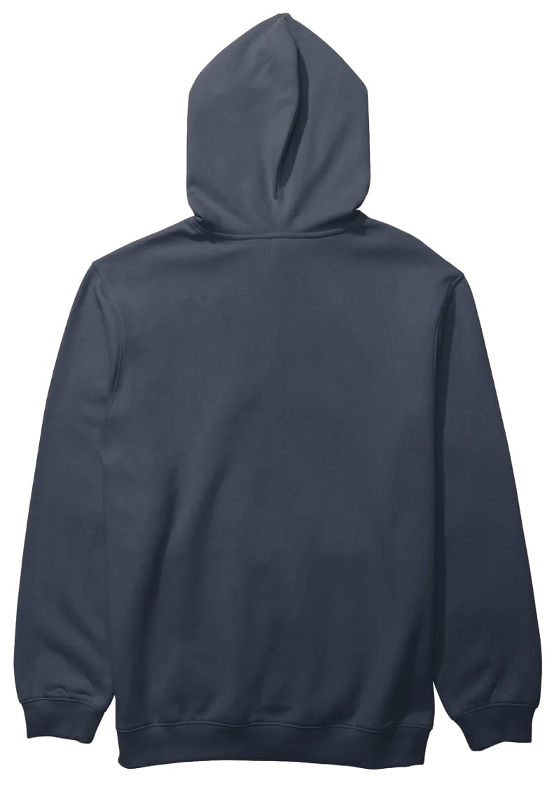 Salty Crew Refuge Fleece Pullover Hoody - Midnight Navy – back view