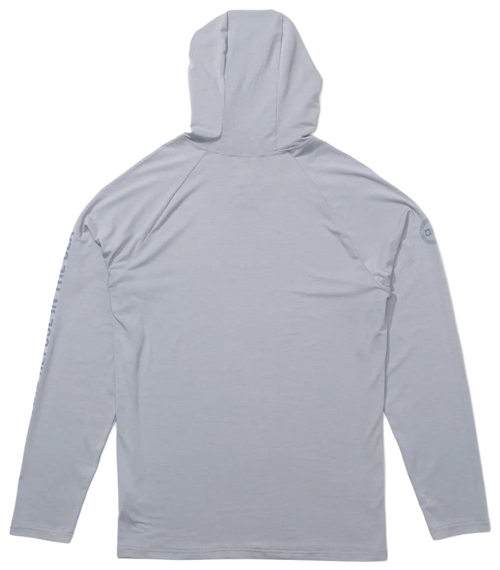Salty Crew Mariner Lite Surf Hoody - Quarry – back view