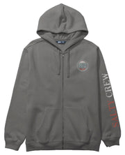 Salty Crew Simple Fade Zip Fleece Hoody - Charcoal
