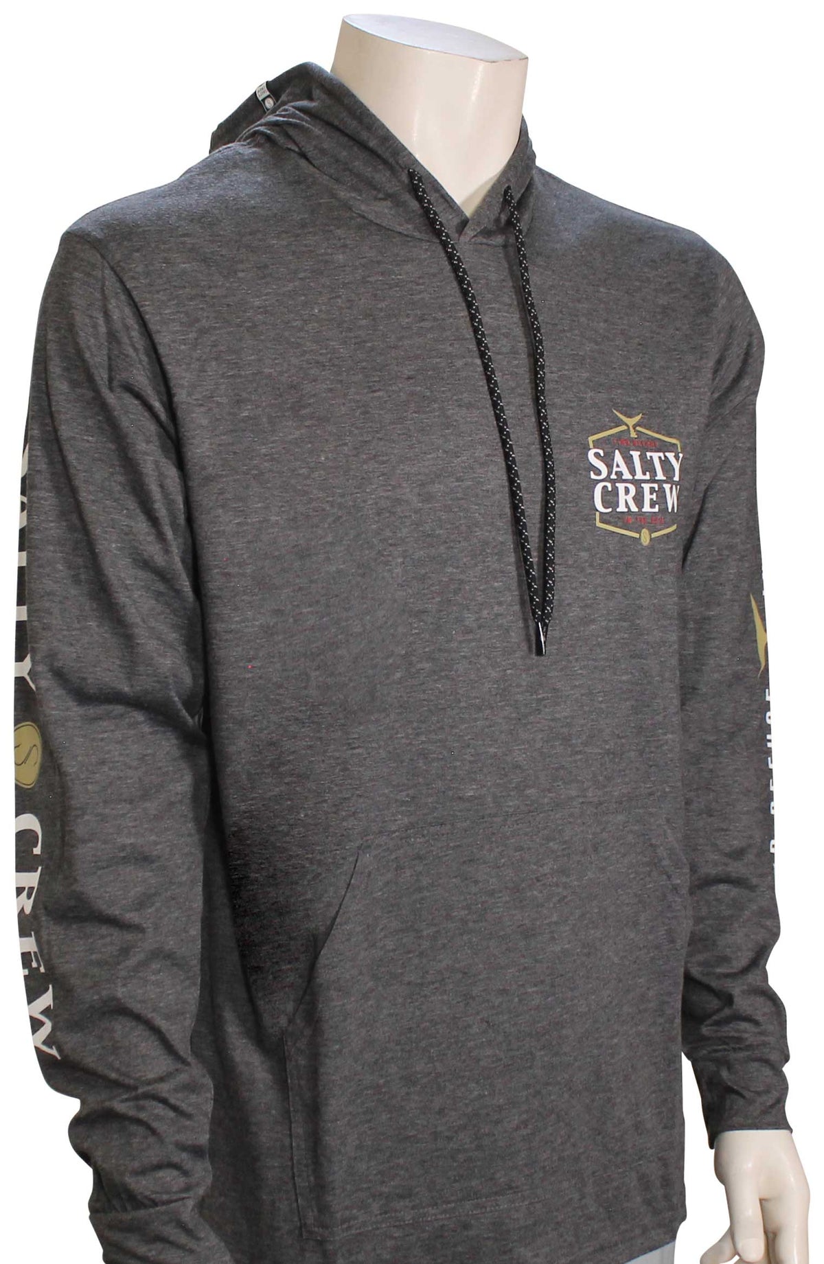 Salty Crew Skip Jack Tech Pullover Hoody - Charcoal