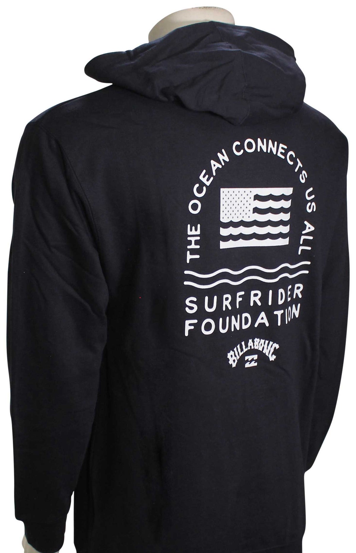 Billabong Lock Up Pullover Hoody - Navy – back view