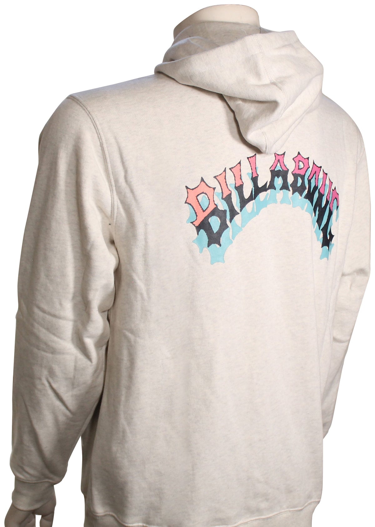 Billabong Short Sands Pullover Hoody - Light Grey Heather – back view