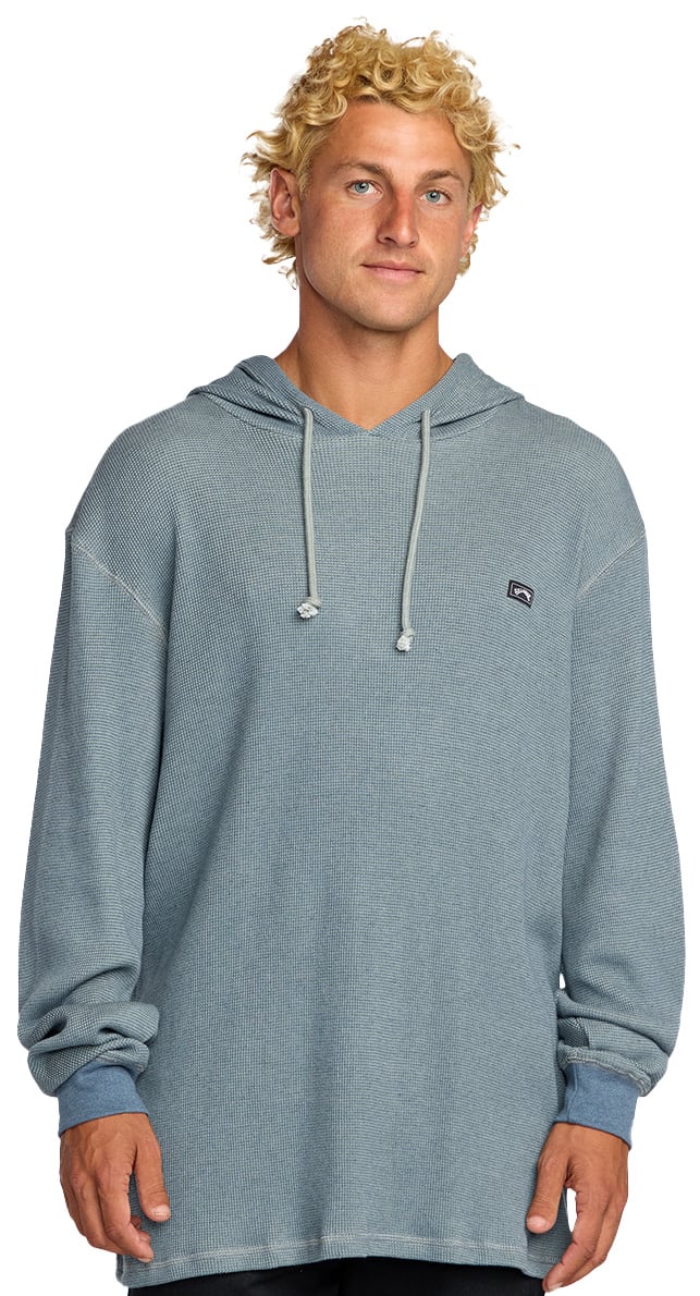 Billabong Keystone Pullover Hoody - Blue Slub
