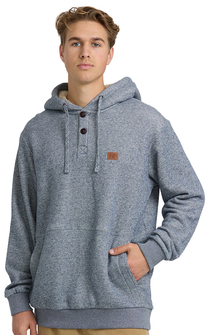 Billabong Hudson Pullover Hoody - Medium Blue