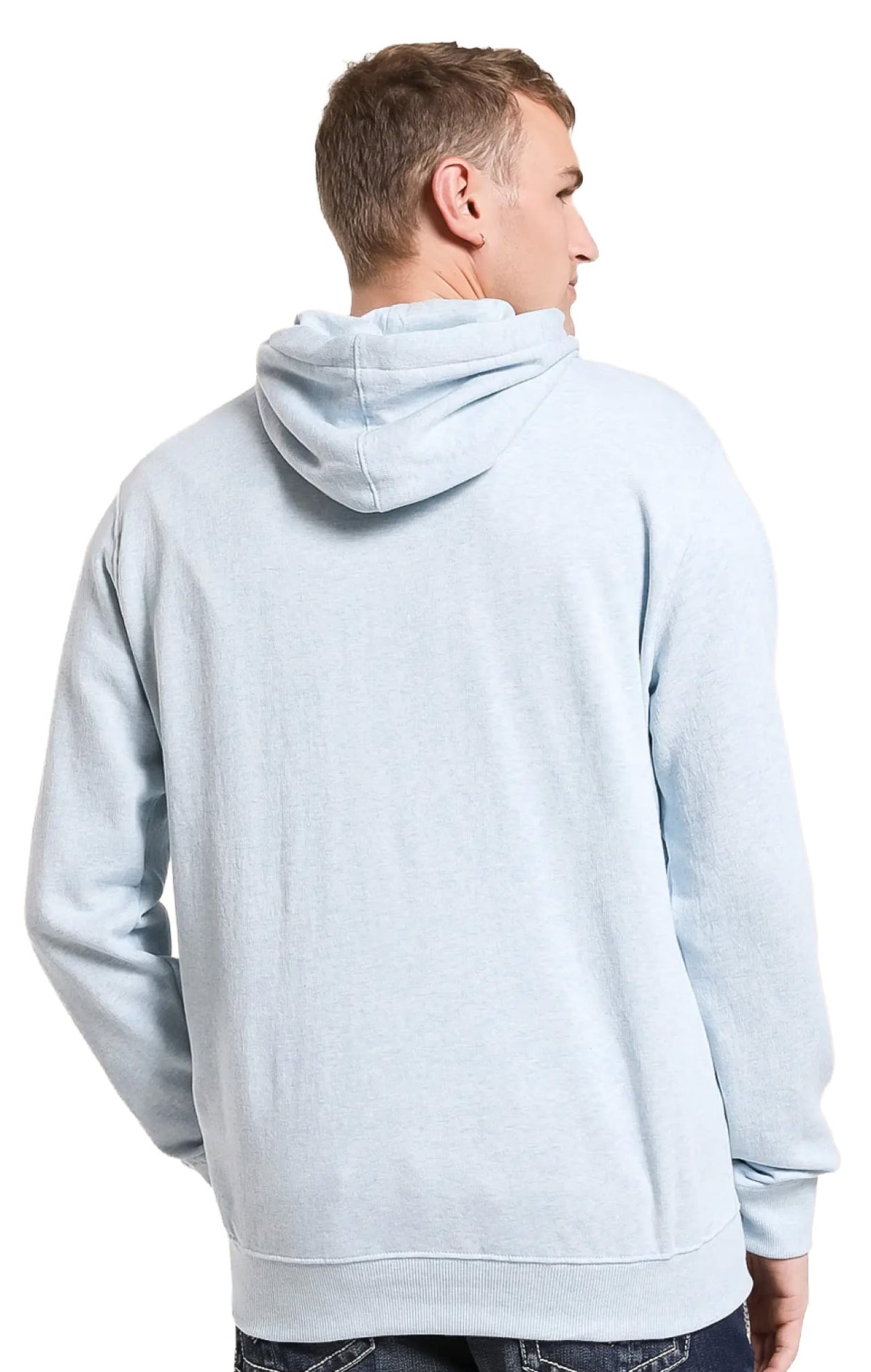 Billabong All Day Pullover Hoody - Dusty Blue – back view