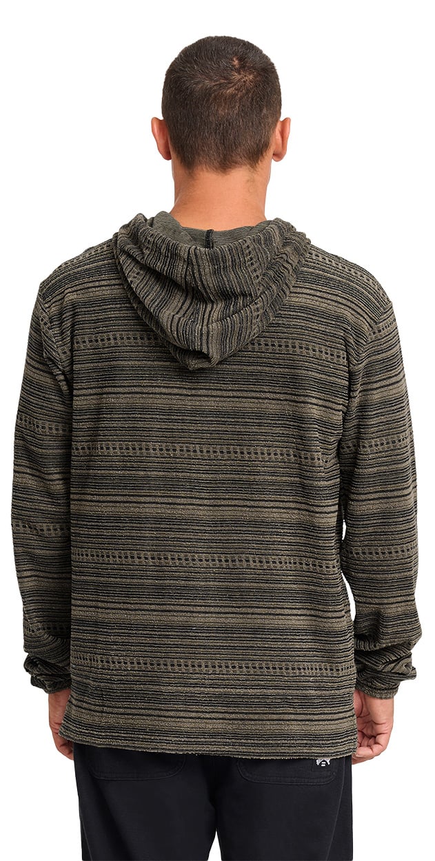 Billabong Flecker Diego Men's Pullover Hoody - Oatmeal – back view