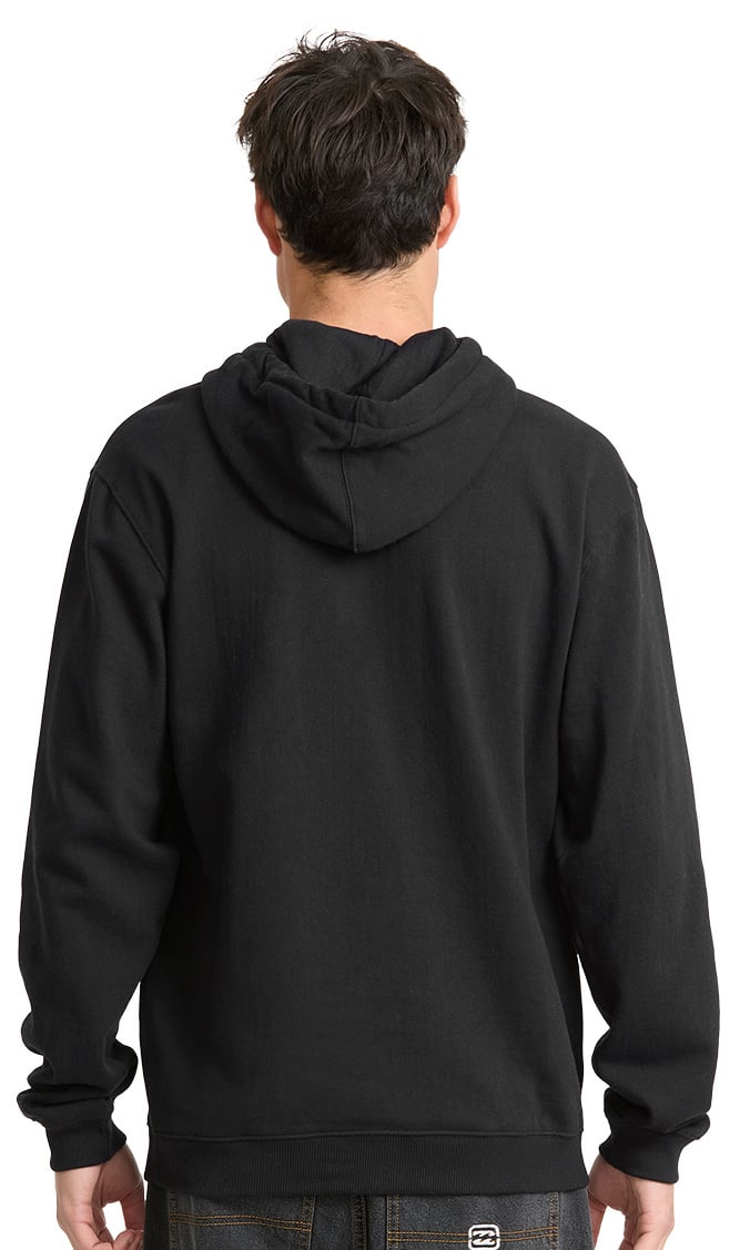 Billabong All Day Men's Pullover Hoody - Black – back view