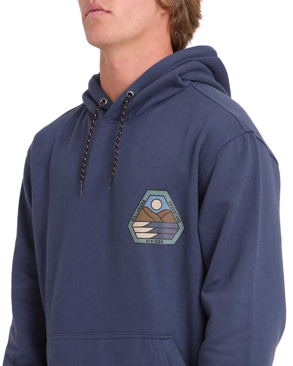 Billabong Compass Men's Pullover Hoody - Blue Graphite – alternate view 1